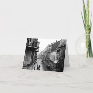 Cartão Rainswept Royal Street Card