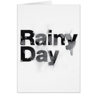 Cartão Rainy Day