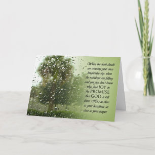Cartão Rainy Day Promise Card