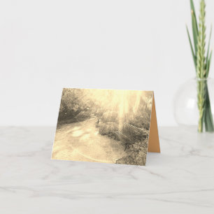 Cartão Raios leves e placa de banco