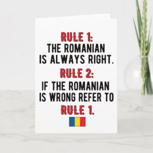 Cartão Raízes romenas Romênia Bandeira Patrimônio Romeno