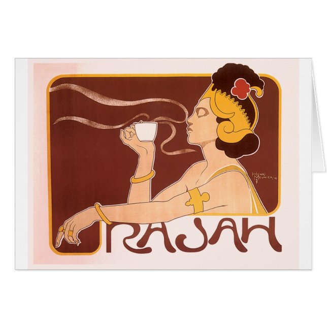 Cartão Rajah Coffee (Frente Horizontal)