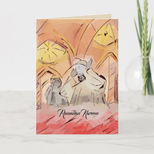 Cartão Ramadan card created for this holy month
