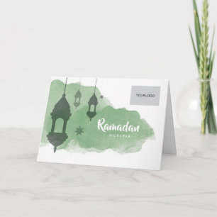 Cartão Ramadan Corporate Greeting Card - Green