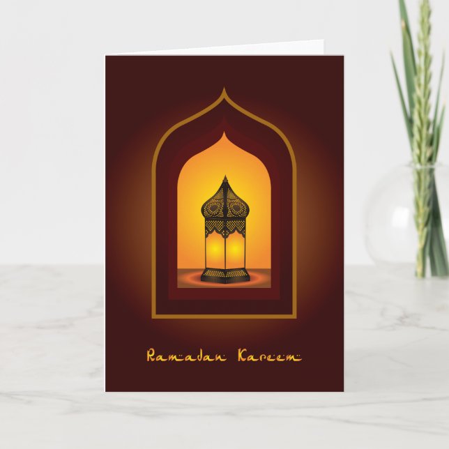 Cartão Ramadan Kareem (Frente)