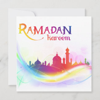 Cartão Ramadan Kareem Card
