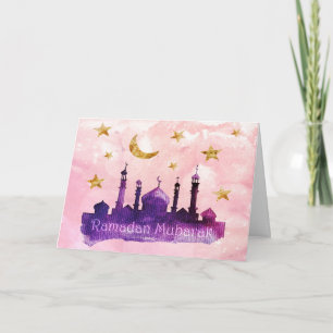 Cartão Ramadan Mubarak Greeting Cards