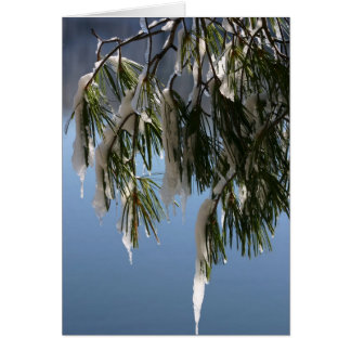 Cartão Ramo congelado