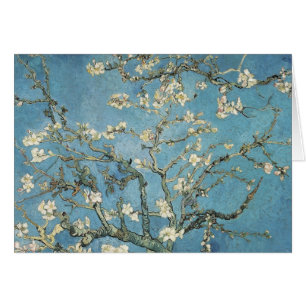 Cartão Ramos da amêndoa de Vincent van Gogh na flor,