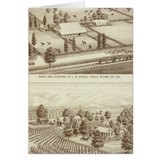 Cartão Ranches, Visalia, Cal