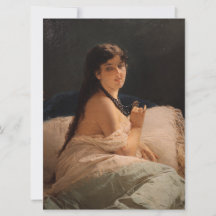 Rapariga com Medalhão (por Gerolamo Induno)