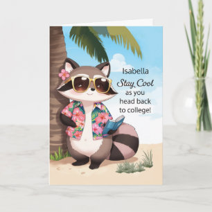 Cartão Rapariga de volta à faculdade Fique Legal Personal