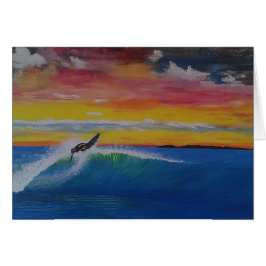 Cartão Rapariga extrema