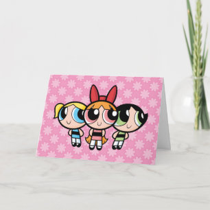 Cartão Raparigas Powerpuff: Açúcar, especiarias e tudo 