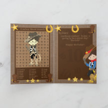 Rapazes Diversão Procura Palavra Feliz Aniversário