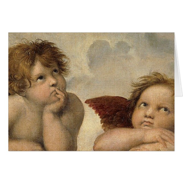 Cartão Raphael Cherubs Angels (Frente Horizontal)