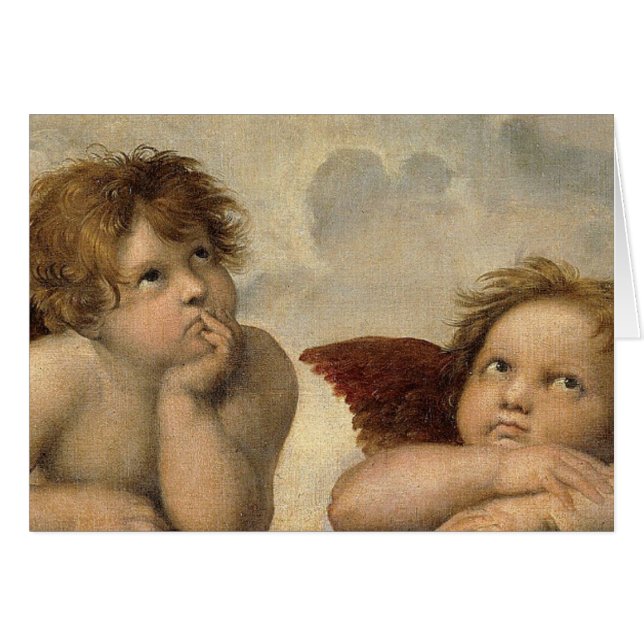 Cartão Raphael Cherubs Angels (Frente Horizontal)