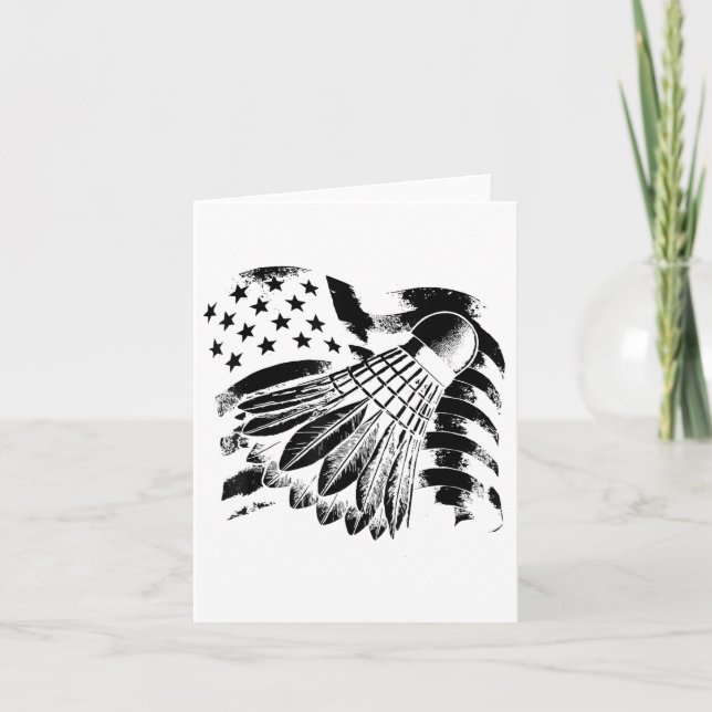 Cartão Raquete de Badminton Evolution Player Shuttle  (Frente)