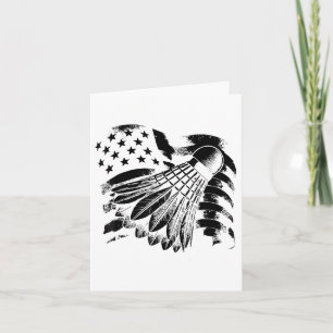 Cartão Raquete de Badminton Shuttle Jogador Evolution