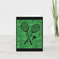 Raquetes de Badminton e Peteca Vintage