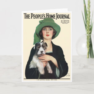 CARTÃO RARE VINTAGE COVER ART EARL CHRISTY