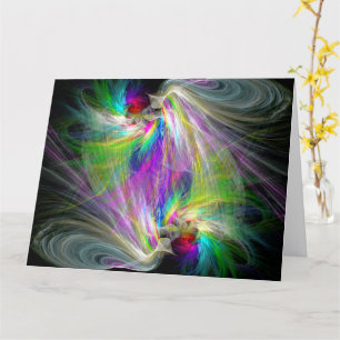 Cartão Raspberries and Doves Blank BIG Card