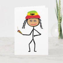 Rasta Stickwoman