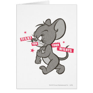 Cartão Rato 3 de Tom e Jerry Tough