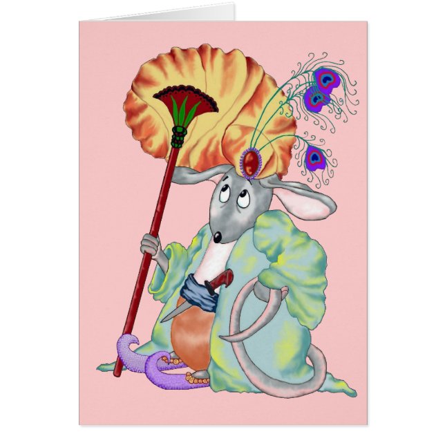 Cartão Rato de Mamluq (Frente)