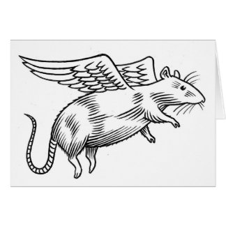 Cartão Rato do anjo