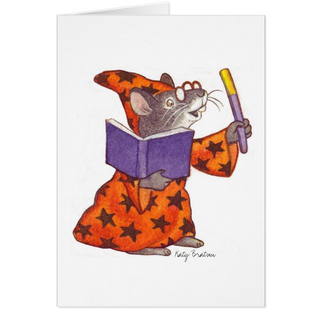 Cartão Rato do feiticeiro (Frente)