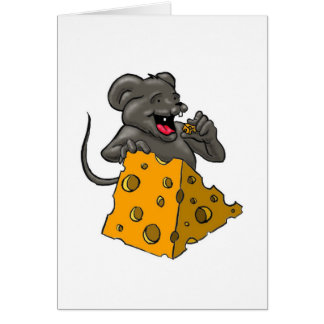 Cartão Rato do queijo