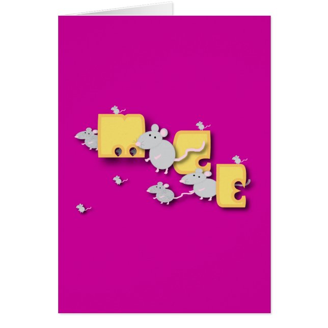 Cartão Ratos! (Frente)