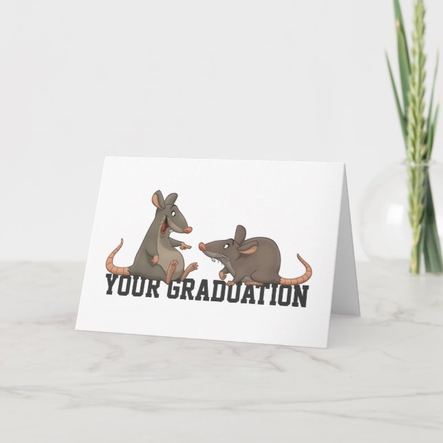 Cartão "Ratos do Congo!" (Frente)