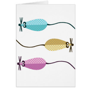 Cartão Ratos e gatos