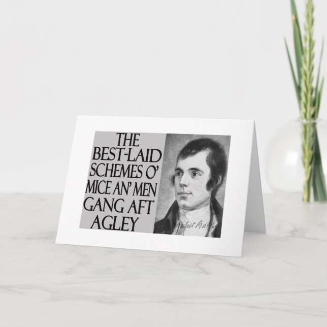 Cartão Ratos e homens (Frente)