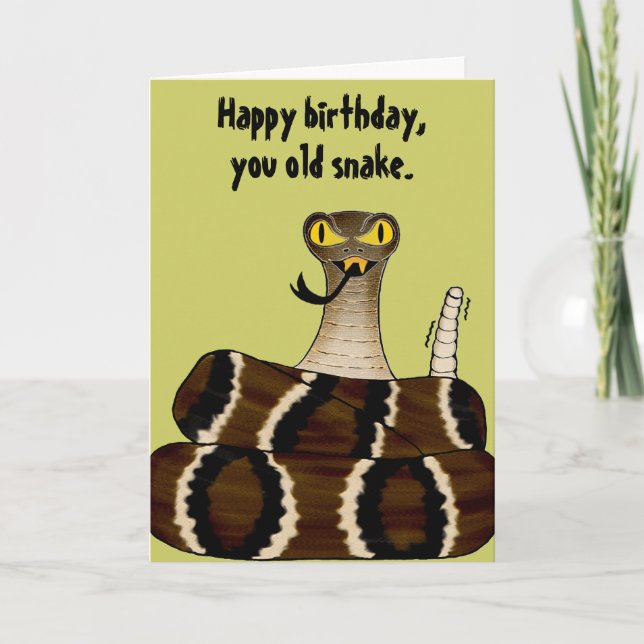 Cartão Rattler (Frente)