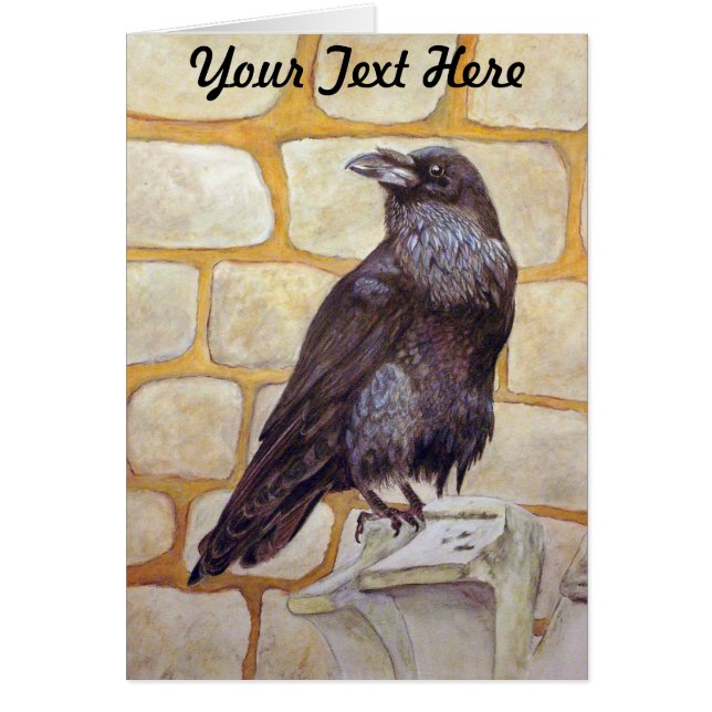 Cartão Raven (Frente)