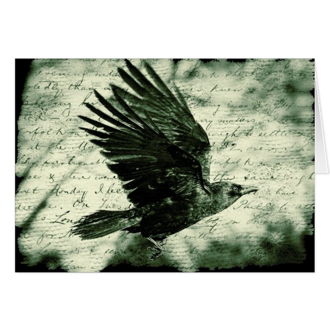 Cartão Raven 9 (Frente Horizontal)