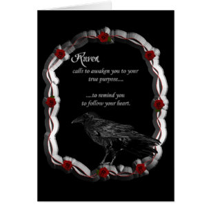 Cartão Raven Calling