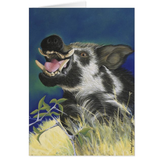 Cartão "Razorback " (Frente)