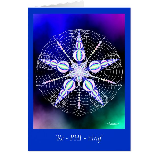 Cartão 'Re-PHI-ning' (Frente)