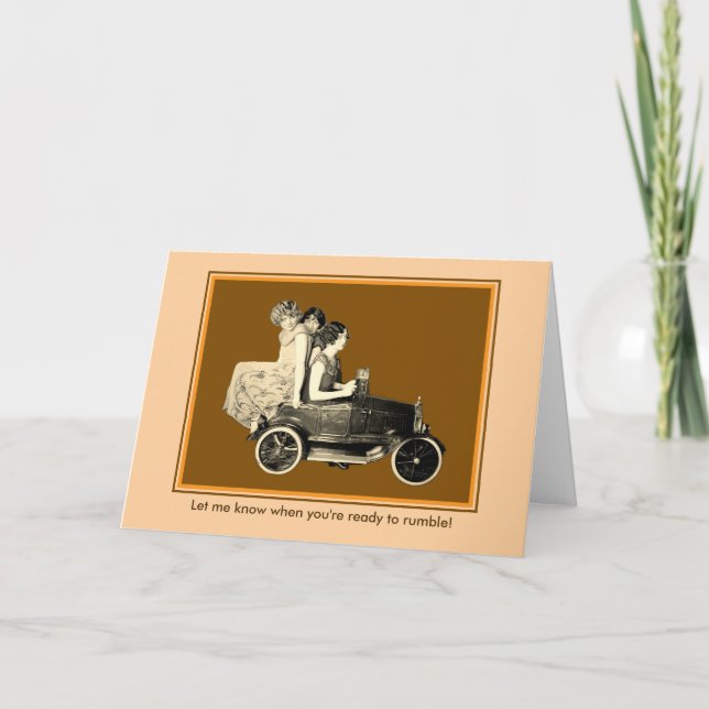 Cartão Ready to Rumble (Frente)