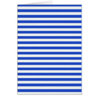 Real Blue Combination Stripes por Shirley Taylor