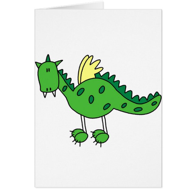 Cartão real do dragão (Frente)