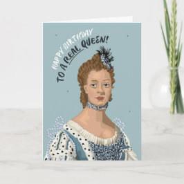 Cartão Real Queen Charlotte Birthday