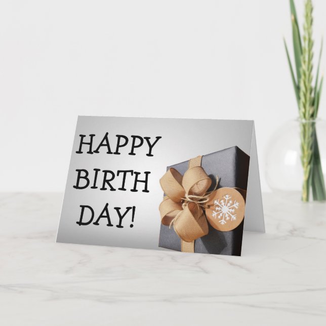 Cartão Realmente, "cartão realmente grande do FELIZ (Frente)