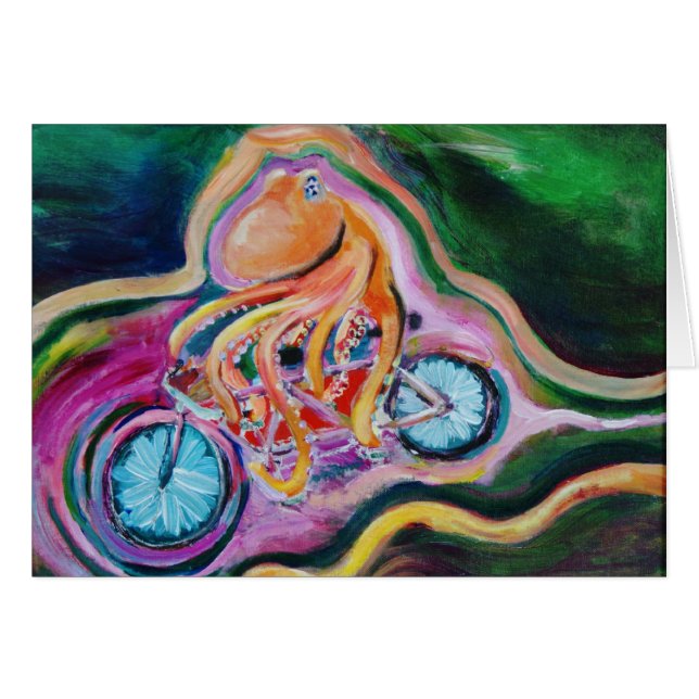 Cartão Realmente, é apenas uma bicicleta construída para (Frente Horizontal)