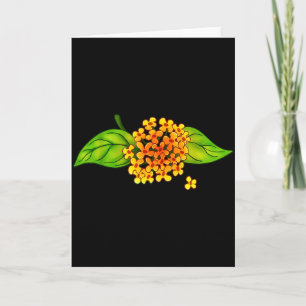 Cartão Realmente Gosto de Chá de Flor de Osmanthus do Les