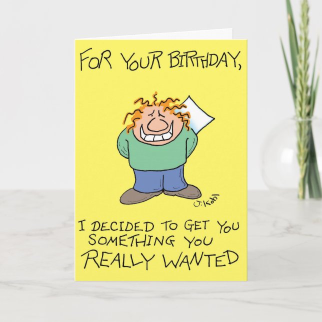 Cartão Realmente Quis (Frente)